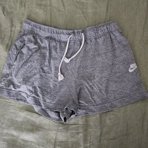 Nike Women's Heather Gray Athletic Shorts